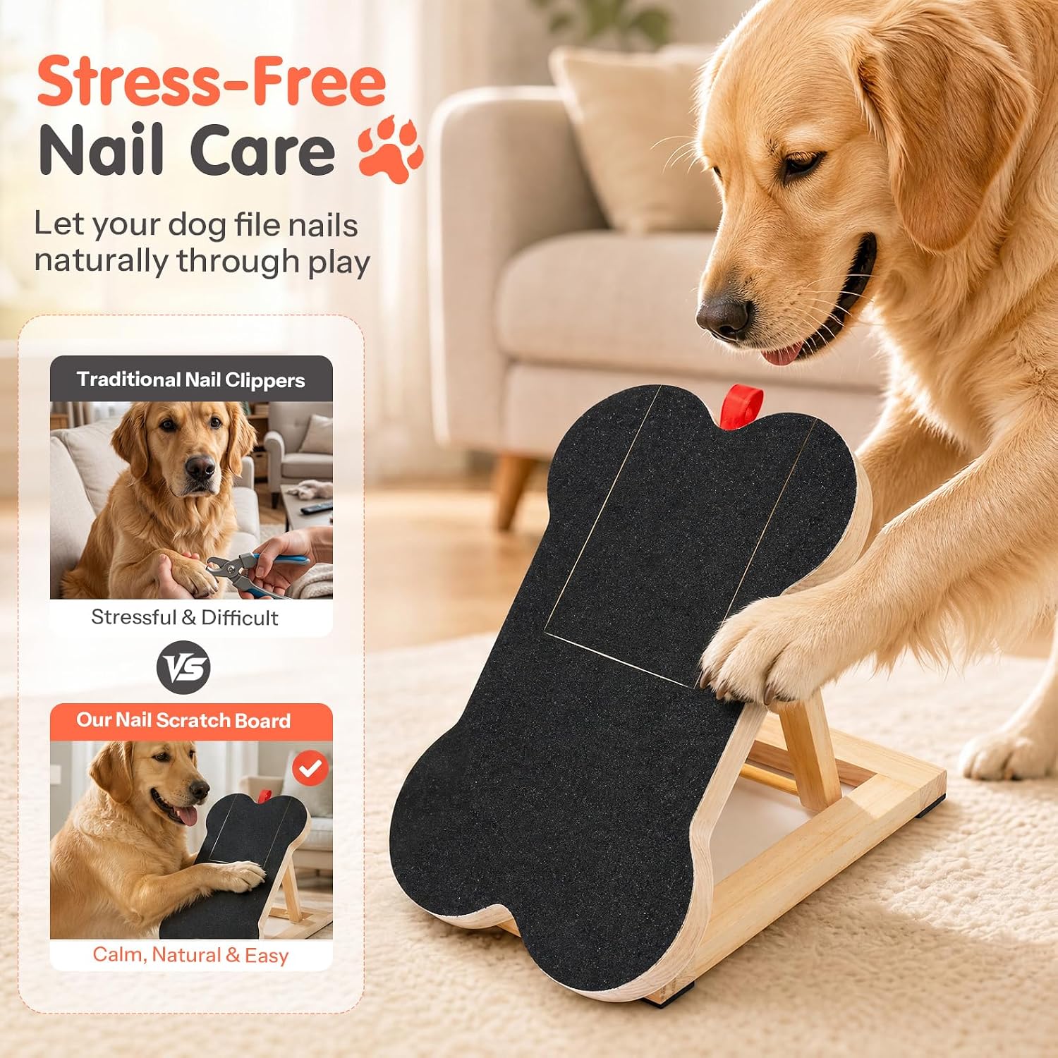 Viral Dog Nail Board Scratcher