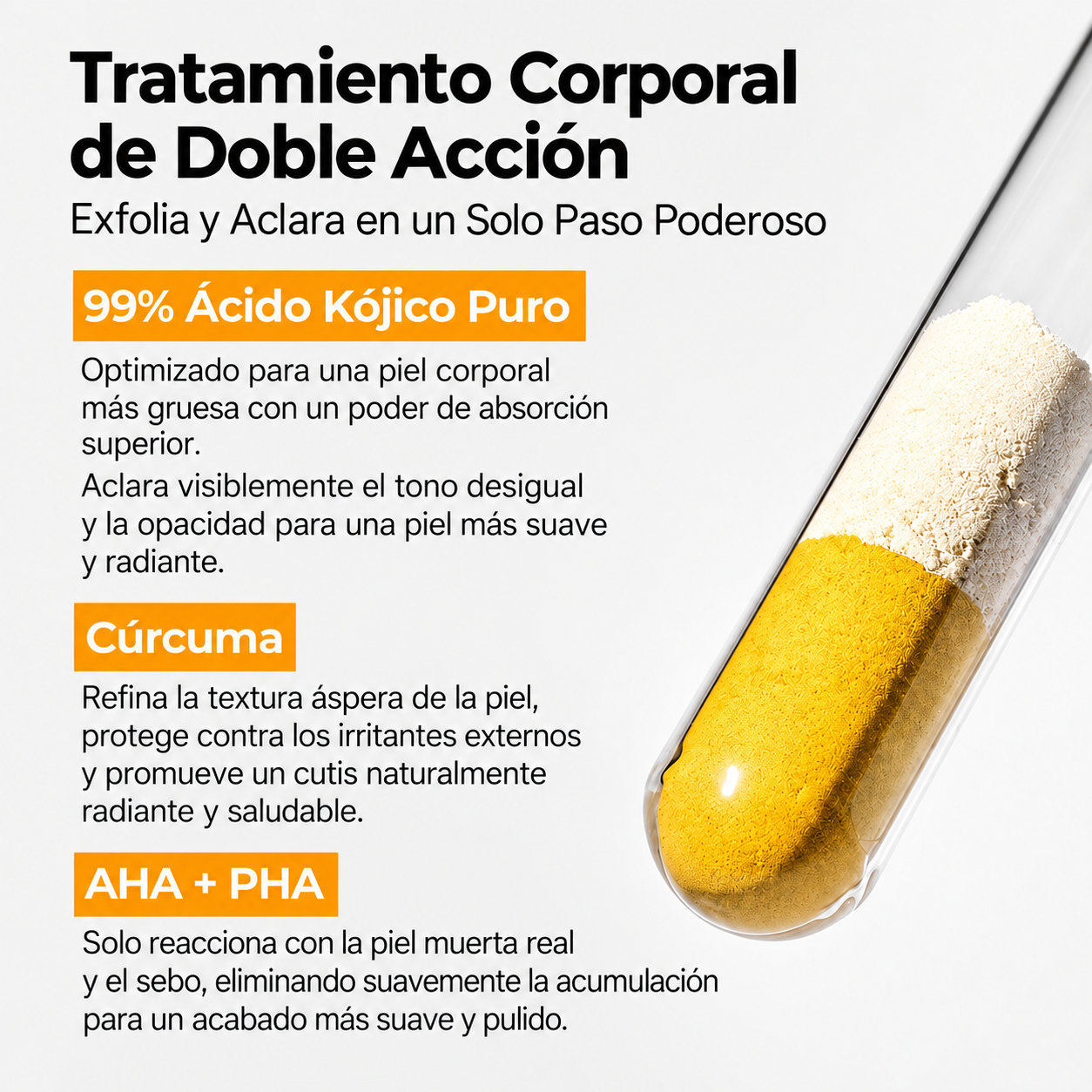 Viral Spray Exfoliante Corporal para Manchas y Piel Áspera