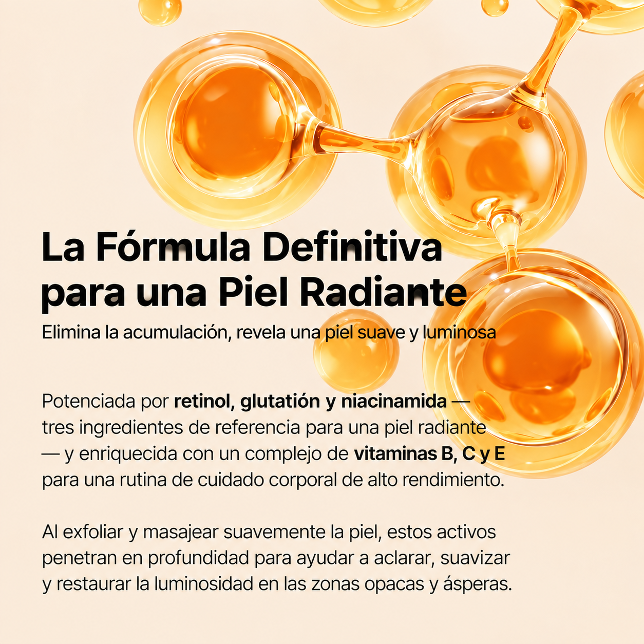 Viral Spray Exfoliante Corporal para Manchas y Piel Áspera