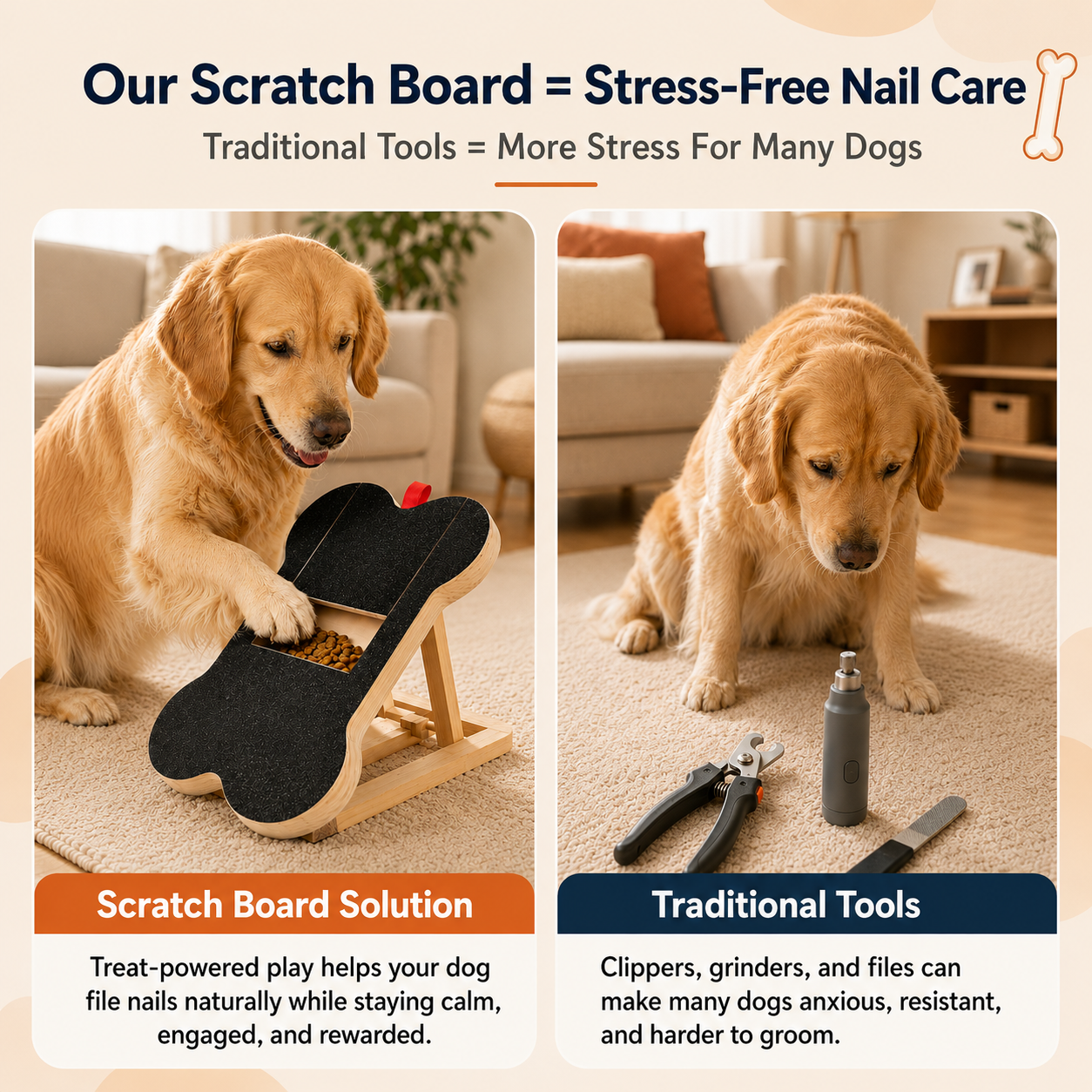 Viral Dog Nail Board Scratcher
